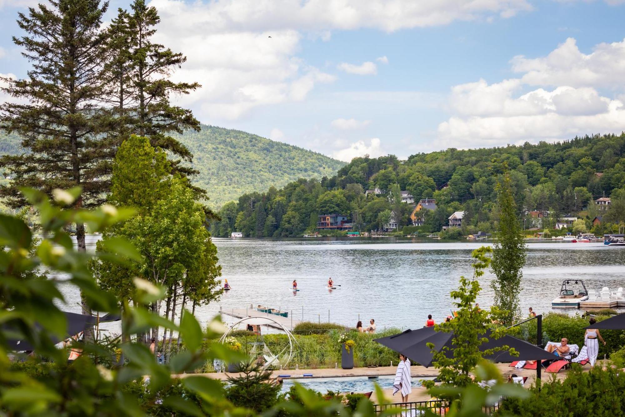 Entourage Sur-Le-Lac Lac-Beauport Exterior foto
